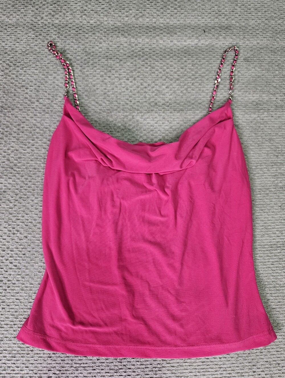 Seductions Vintage Hot Pink Top, XS